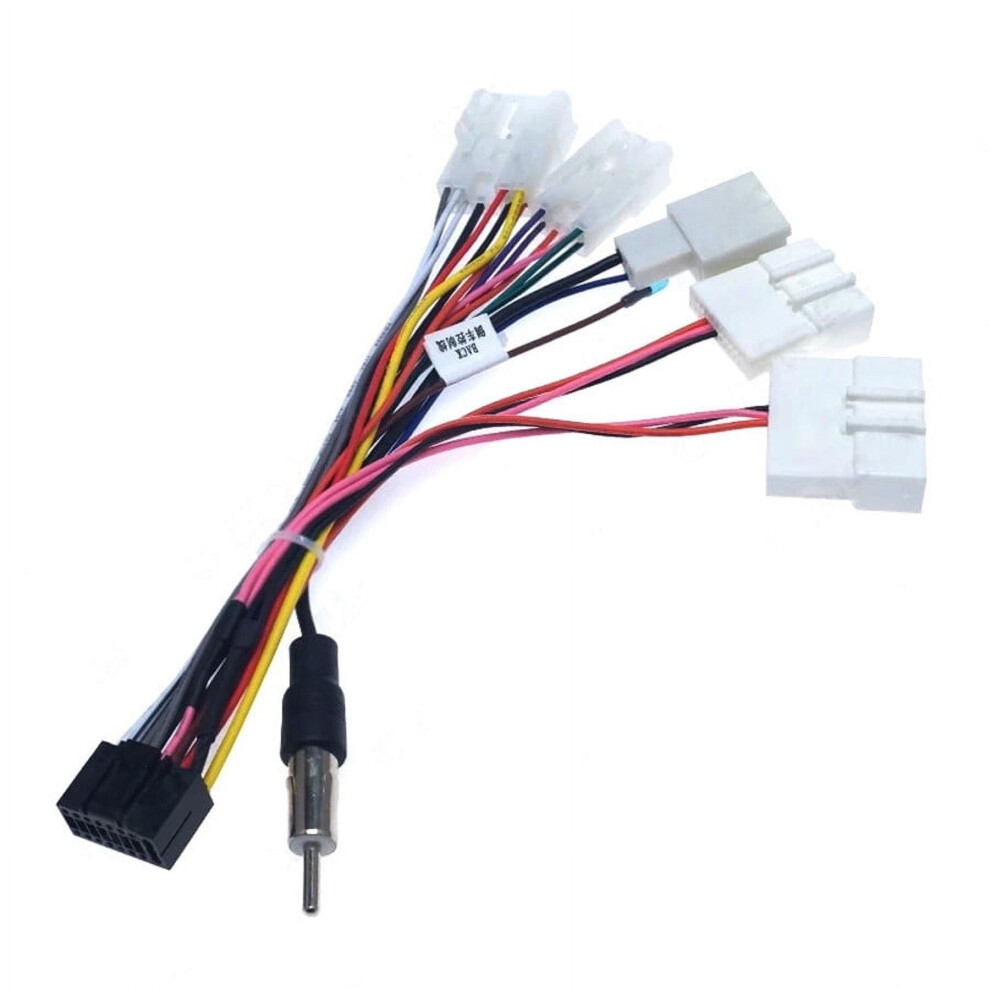 16Pin Wiring Harness Cable Connector Adapter For Toyota Android Stereo Radio Dvd 9028731031538