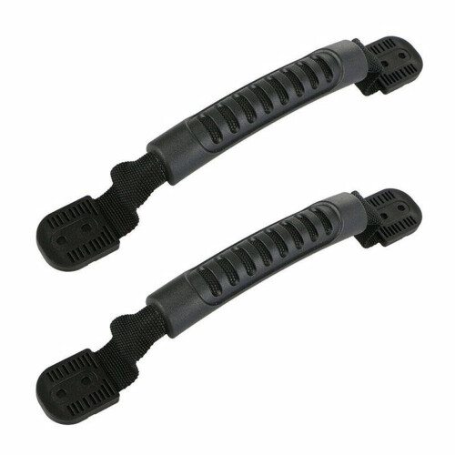 Kayak Carry Handle Nylon Rubber Non-Slip 2 pcs
