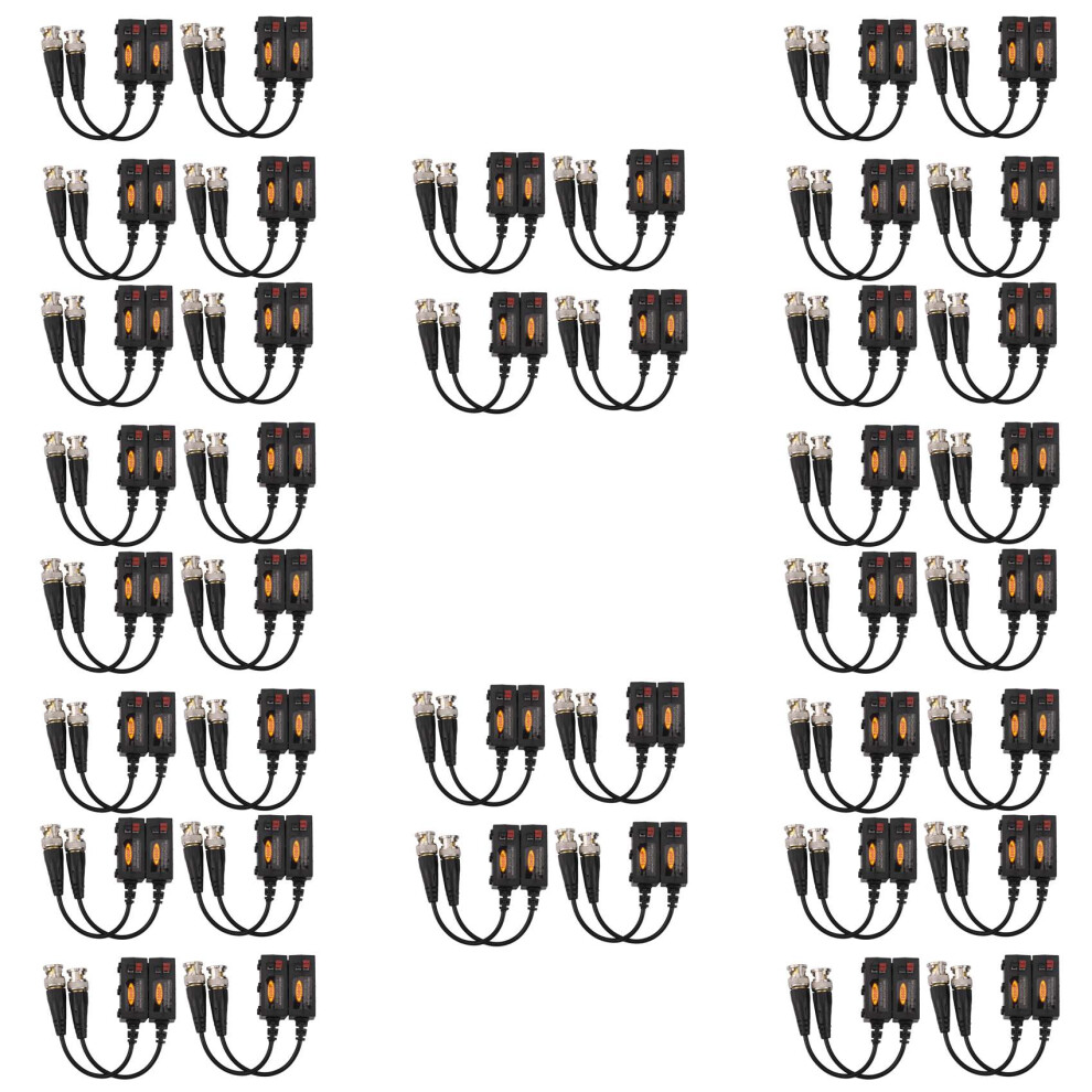 1080P Ahd/Hd-Cvi/Tvi/Cvbs Passive Hd Video Balun Transmitter 40 Pairs (Utp To 350M-600M) 6032404892152