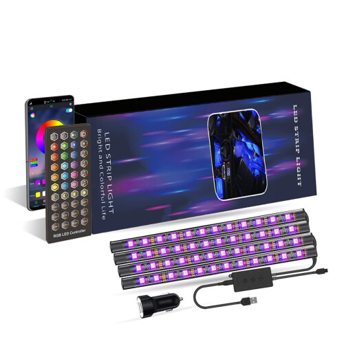 LED Interior Light Kit with App Control and Music Sync 4
