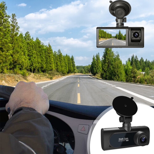 Dash Cam Front and Interior 1080P Car Recorder