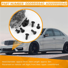 0009915940 A0009915940 100PCS Multi Purpose Rivet Fit for W207 W211 E63 SLK250 6mm Hole