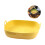 High Temperatures Resistant Silicone Bowl For Air-Yellow 2 1