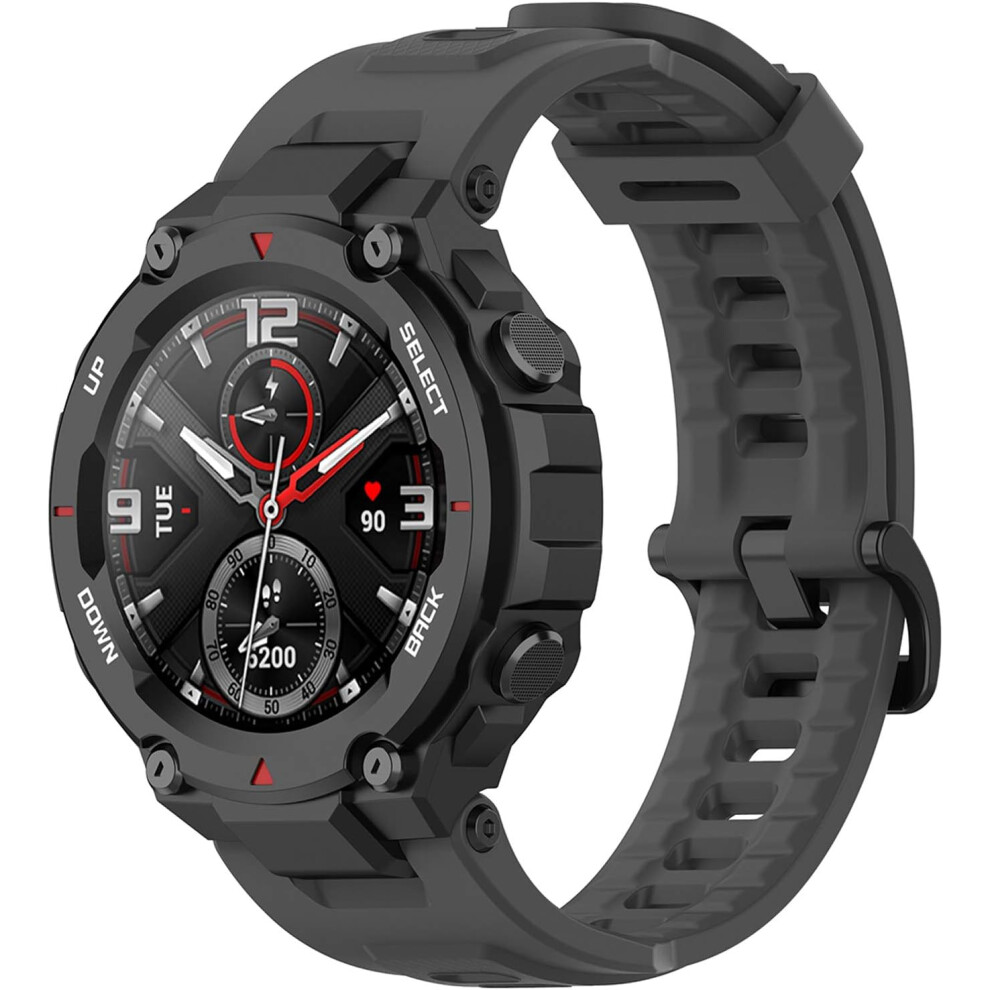 Compatible With Amazfit T-Rex & T-Rex Pro Â Adjustable Sport Silicone Watch Band 9028731749167