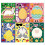 (2 sheets each) 1 Set Easter Graffiti Stickers Easter Egg Decals Decorative Stickers for Easter Gifts Fridge Window Photo Wall Envelopes 1