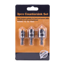 12mm 16mm 19mm Carbon Steel Countersink Drill Bits Set Of 3-2