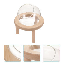 Wooden Hamster Sand Bath Platform Rectangular 1 Set