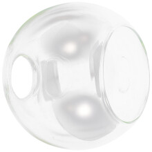 Open Glass Globe Lamp Replacement Spherical Glass Lampshade 15.00X15.00X13.50CM