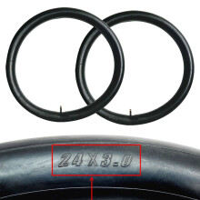 Hot Sales24Inch X3.0Light Mouth Inner Tube Snow Bike Variable Speed Inner Tube Beach Bike Fat Tire Width Car Bag Dæk Par