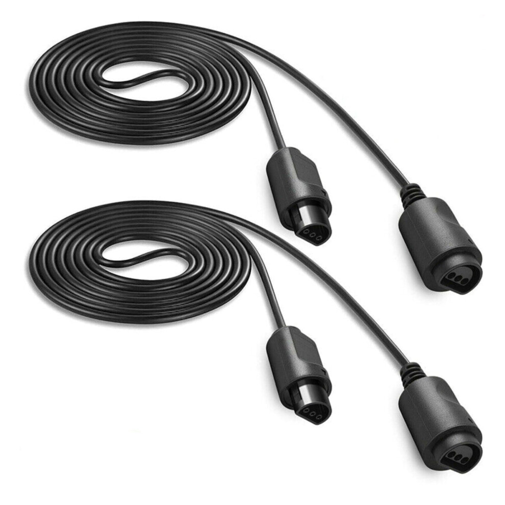 2* Controller Cord, Extended Extension Cable Cord For Compatible With Nintendo 64 Controller N64 Game Console 9028731750071