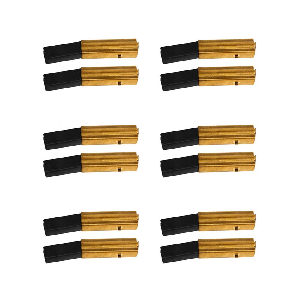 12Pcs Motor Carbon Brush For Industrial Vacuum Cleaner Motor Engine Carbon Brush Bf501 Bf502 Bf822 Repair Part 6032404826492