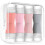 4PCS Striped Double Sided Refillable Bottles Food Grade-PK 1