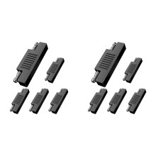 SAE Connector SAE to SAE Polarity Reverse Quick Disconnect Cable Plug Adapter for Solar Panel Battery Charger-10Pack