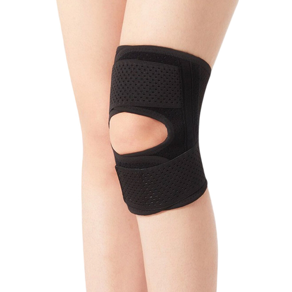 Adjustable Knee Stabilizer Brace Elastic Supports Sleeve for Men Women Cycling Running Recovery