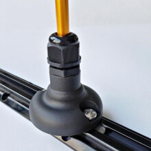 47\" Safety Flag Base Kit Rail Mount Marine Boat Canoe Kayak Diy Accessories