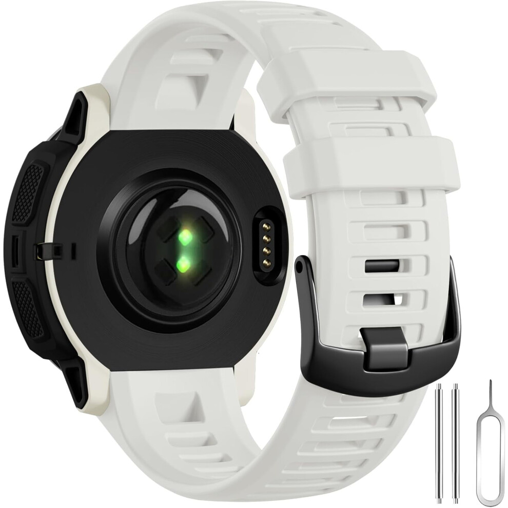 Compatible With Garmin Instinct, Instinct 2, Esports, Solar, Tide & Tacticalâ22Mm Soft Silicone Watch Band 9028731257921