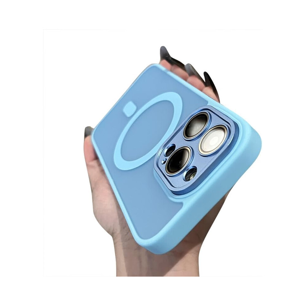 Magnetic Iphone Case Compatible With Magsafe, Military Drop & Camera Protection, Translucent Matte Frosted Shockproof (Compatible With Iphone 13) 9479868493704