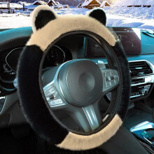 Kitty Ear Warming Comfort Car Steering Wheel Cover Handle Protecting, Universal fit