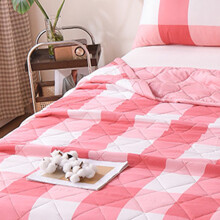 Summer Thin Comforter Soft Air-Conditioned Four Season Comforter Machine Washable Single Double Blanket for Sleeping, 39x59 Inch