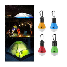 Tent Light Portable LED Camping Tent Lantern Bulb Camping Gear Camping Hiking Backpack Fishing Blac