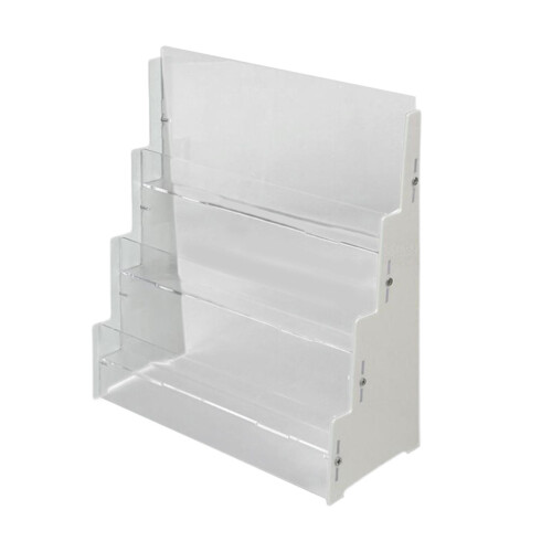 Sport Cards Display Shelf Acrylic 3-Tier White