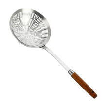 Écumoire - Outil de cuisine pratique - Cuillère à trous en métal pour égoutter et frire