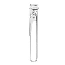 Ouvre-bocal réglable en acier inoxydable, ouvre-boîtes manuel, ouvre-boîtes manuel facile, ustensile de cuisine multifonctionnel (3 cm x 23 cm)