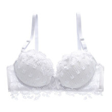 Sexy lace Bra Half Cup Push Up UnderwearThin Cotton Women Bras Convertible Straps Wirefree Seamless Bra
