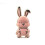 (Pink) Foldable Rabbit Mobile Phone Holder Desk 3d Phone Holder Foldable Phone Stand(Multiple Available) 1