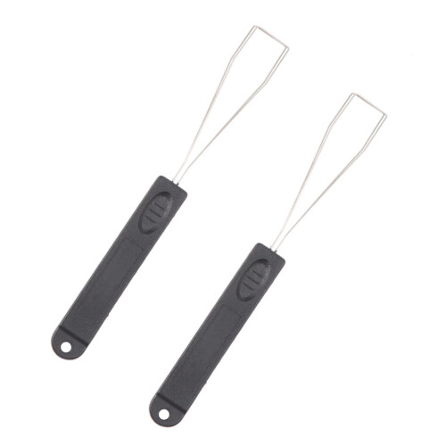 Mechanical Keyboard Keycap Puller and Cleaning Tool Set, Safe Keycap Removal, Dual Brush Kit Black