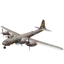 B-29 SuperFortress bommenwerper 1:47 papieren model, handgemaakt papieren vliegtuigmodel voor verzamelaars (niet-gemonteerde bouwset)