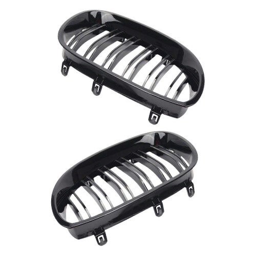 Front Bumper Grille Easy to Install for BMW 5 Series E60 E61 520D 523LI