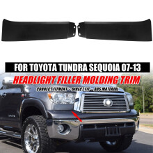 1 ζεύγος μάσκα μπροστινού προφυλακτήρα για Toyota Tundra2007-2013 / Sequoia2008-2012, Πλαίσια