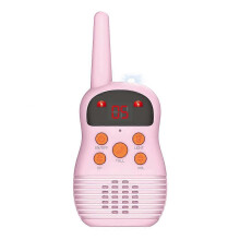 (Pink) Walkie Talkie Kids Toys for 3-12 Years Old Boy Gift Kids Walkie Talkies 3 Miles Range 22 Channels for Camping Outside Adventure
