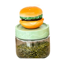 Stylish Glass Canister Coffee Jar For Organizing Coffee-3