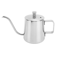 350ml Stainless Steel Gooseneck Pour Over Coffee Kettle – 350ml SUS304 Travel & Camping Drip Cup with Precise Spout