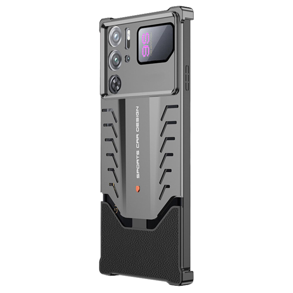 Case For Samsung Galaxy S25 Ultra, Shockproof Aluminum Metal Cover With Ultrathin Design And Heat Dissipation, Black 9092120190946