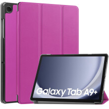 Slim Stand Smart Cover til Samsung Galaxy Tab A9Plus2023 – Lilla, Automatisk dvale/vågne, Kompatibel med Tab A9Plus