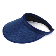 (Blue)05 Colors Sun Visors for Women Men, Moisture Wicking UV Protection Sport Cap, Long Adjustable Hat for Golf Cycling
