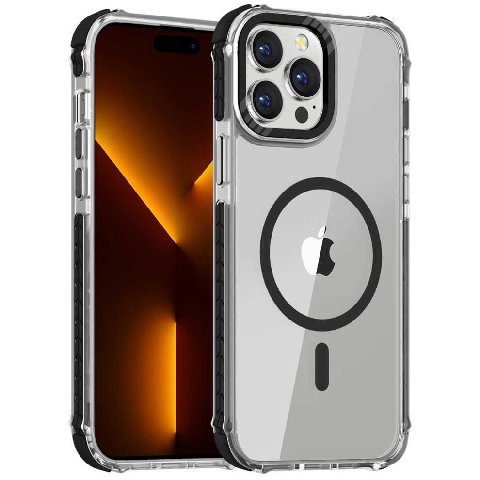 Magnetic Clear Slim Shockproof Case With Military Grade Protection For Magsafe Iphone 13 Pro Max 9771547567639