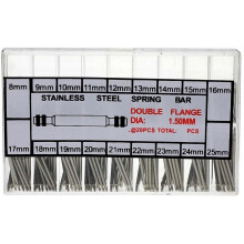 Stainless Steel Watch Spring Bars 360 pcs 8mm-25mm