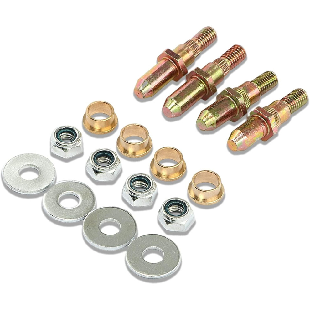 Door Hinge Roller Pin & Bushing Repair Kit Compatible With Chevy/Gmc 1999Â2007 Trucks & Suvs (Replaces 19299324, 89025539) 9028731258836