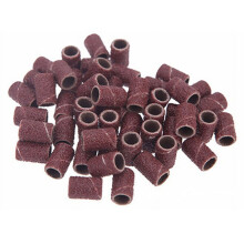 50 Pcs Sanding Band Grinding Wheel Nail Art DIY Pedicure Sander Sandingsleeve 120"