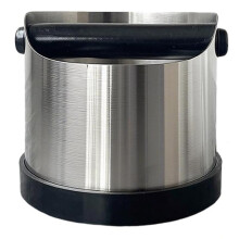 Coffee Grounds Knock Box 700ML Stainless Steel Coffee Knock Box Espresso Knock Box Coffee Puck Bin for Coffee Grounds