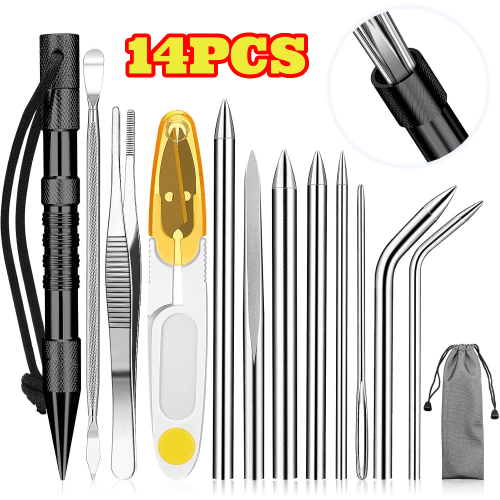 Paracord Tool Set Stainless Steel 14 Pieces