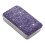 Storage Case With Soft Ceramic Inlay And Rhinestones-Purple 1