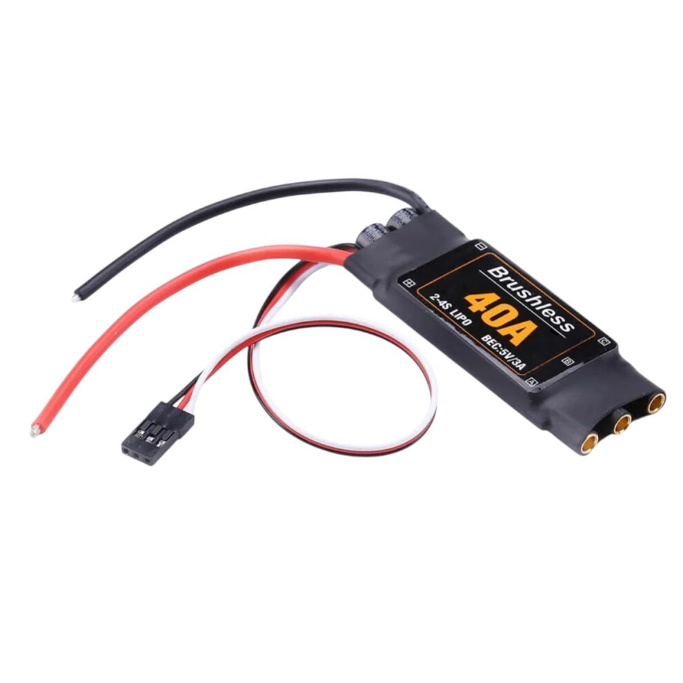 Brushless Esc 40A Rc Speed Controller 24S With 5V 3A Ubec For Quadcopter Airplane Helicopter 9092120195811