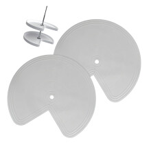 Scrubbable Kitchen Drawer Top For Shifting Plate Soft-Grey