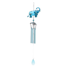 Blue Elephant Wind Chime Outdoor Wind Chime Garden Balcony Yard Decor Party Decor Gifts For Mom Girlfriend Women