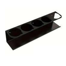 Wall-Mounted Iron Bottle Storage Rack for Garage and Kitchen, Holds Aerosol Spray Cans